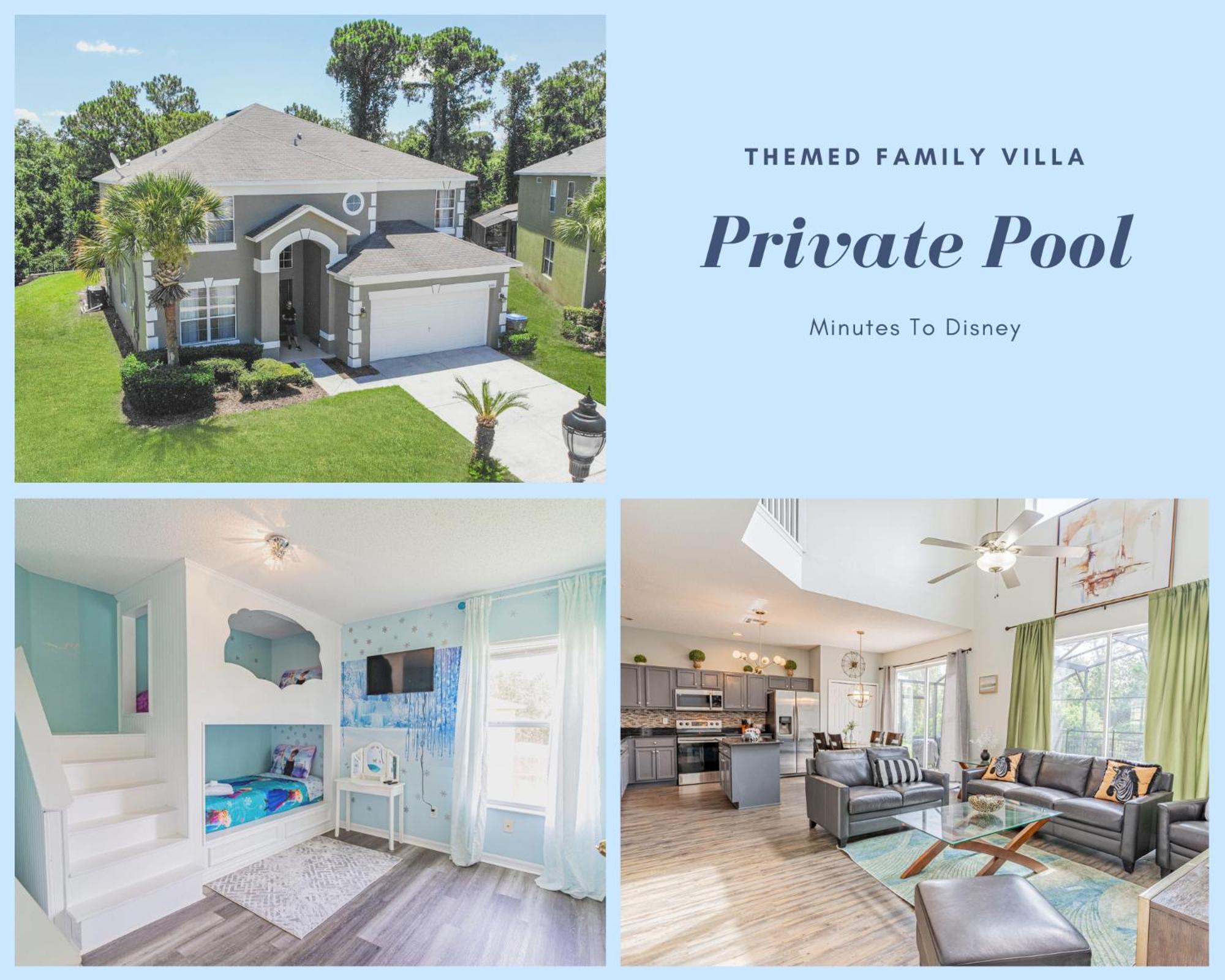 Themed Villa, 12 Min To Disney, Resort Access Ορλάντο Εξωτερικό φωτογραφία